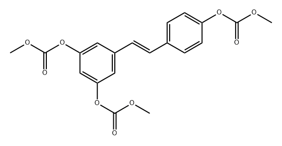白藜芦醇三（碳酸甲酯）