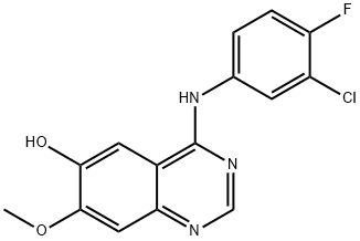 4-(3-氯-4-氟苯氨基)-7-甲氧基喹唑啉-6-醇