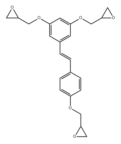 Resveratrol tris(oxirane)